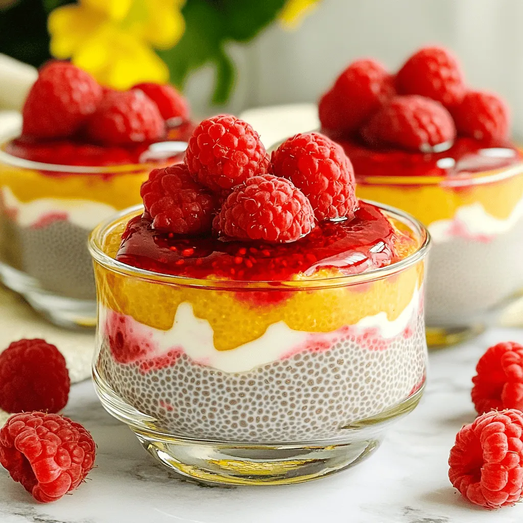 Raspberry Chia Dessert Delightful and Healthy Treat