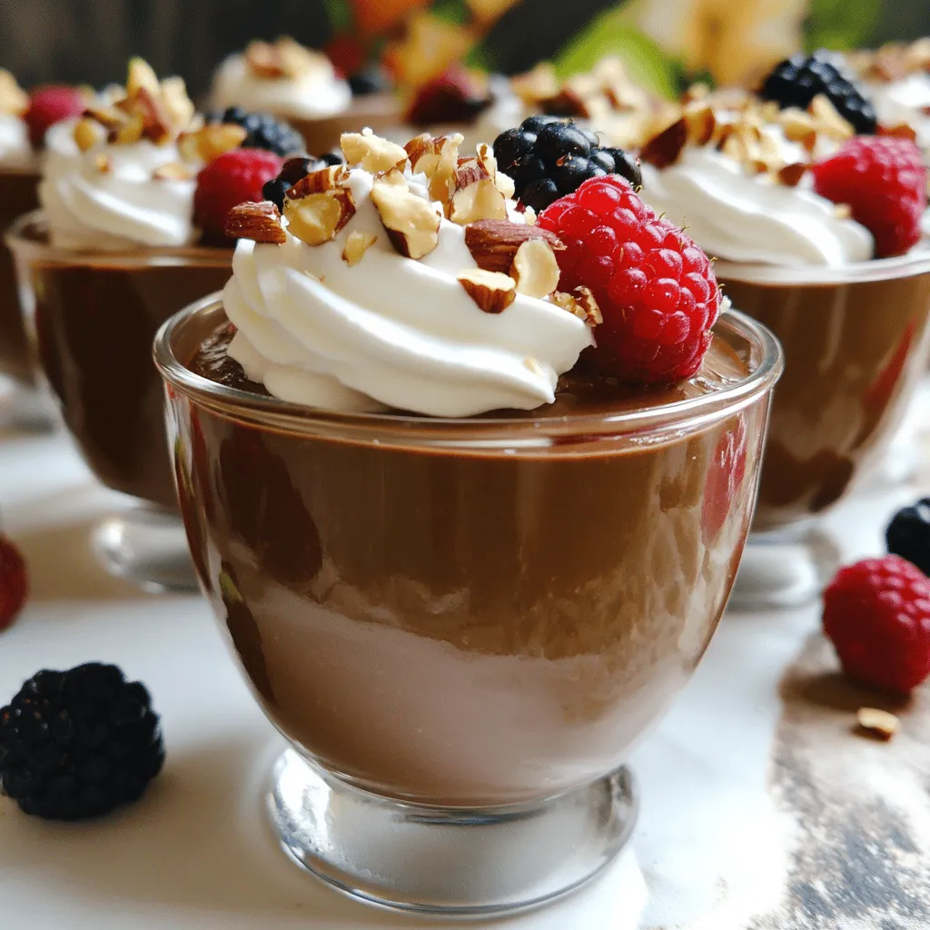 Chocolate Avocado Mousse Creamy and Decadent Delight