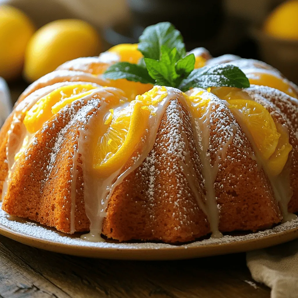 To make an Italian lemon pound cake, you need some key ingredients. Each one plays a big role in the taste and texture.