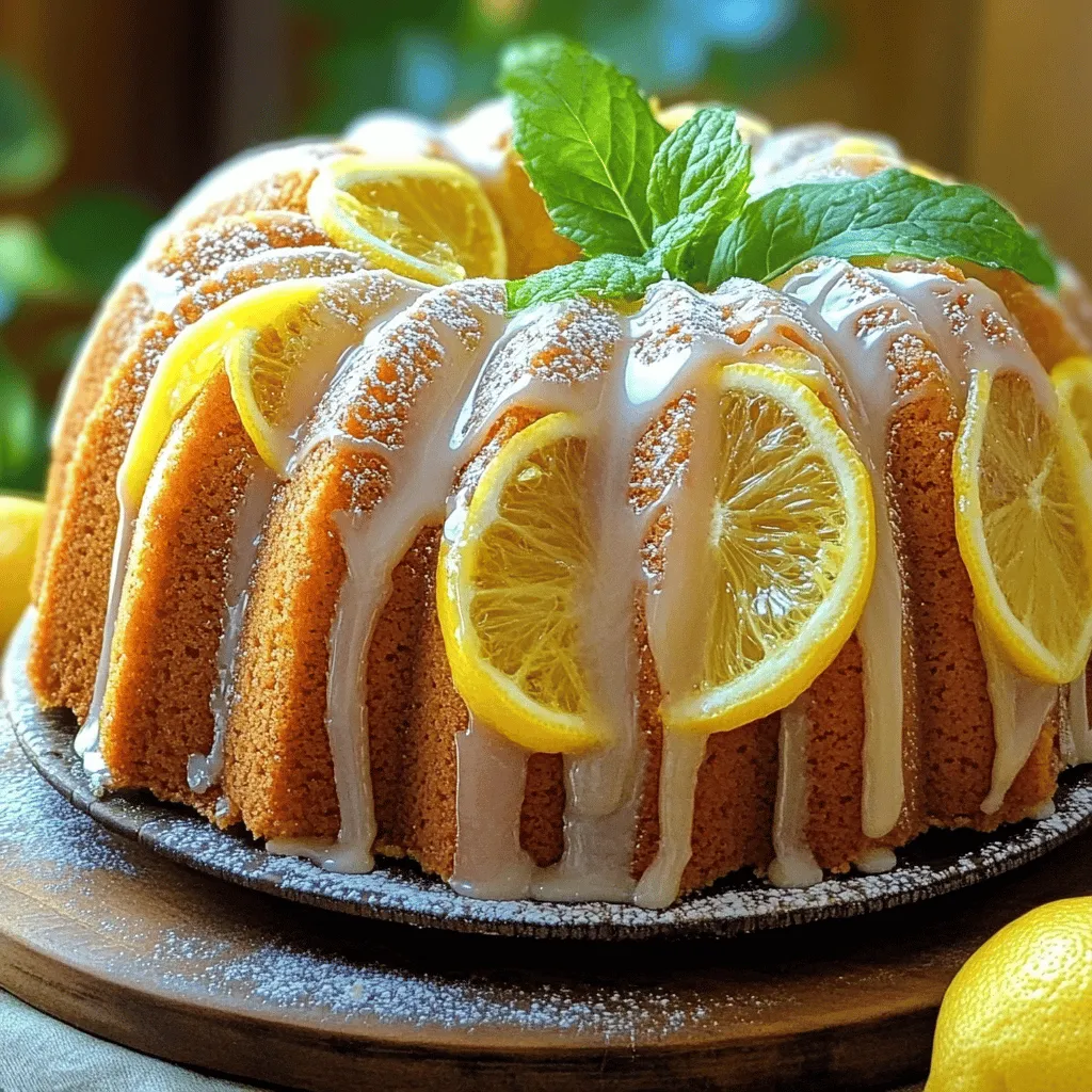 Italian Lemon Pound Cake Delightful and Simple Recipe