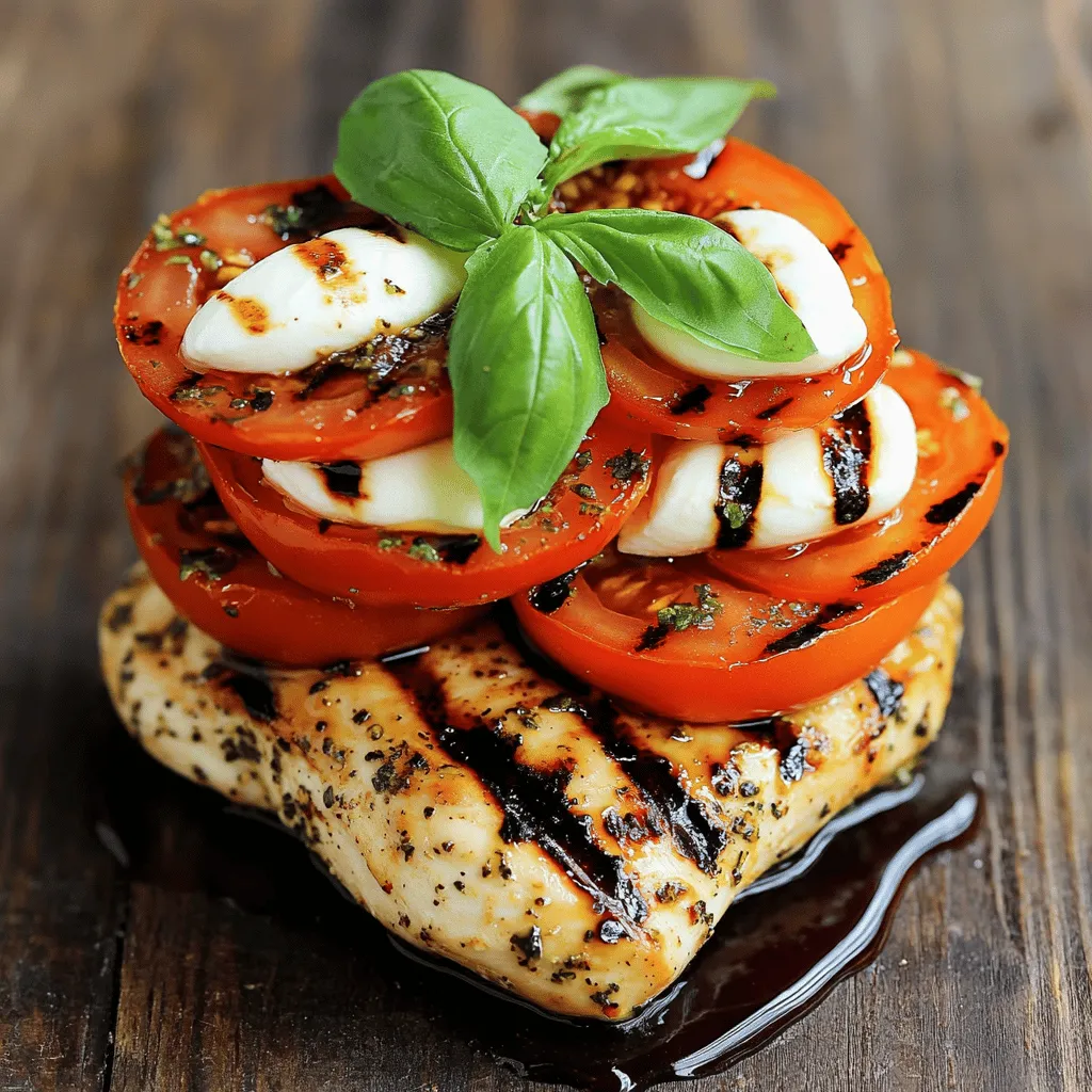 Grilled Chicken Caprese Flavorful and Simple Recipe