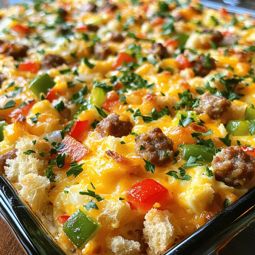 To make a Hearty Amish Breakfast Casserole, you need the following ingredients:
