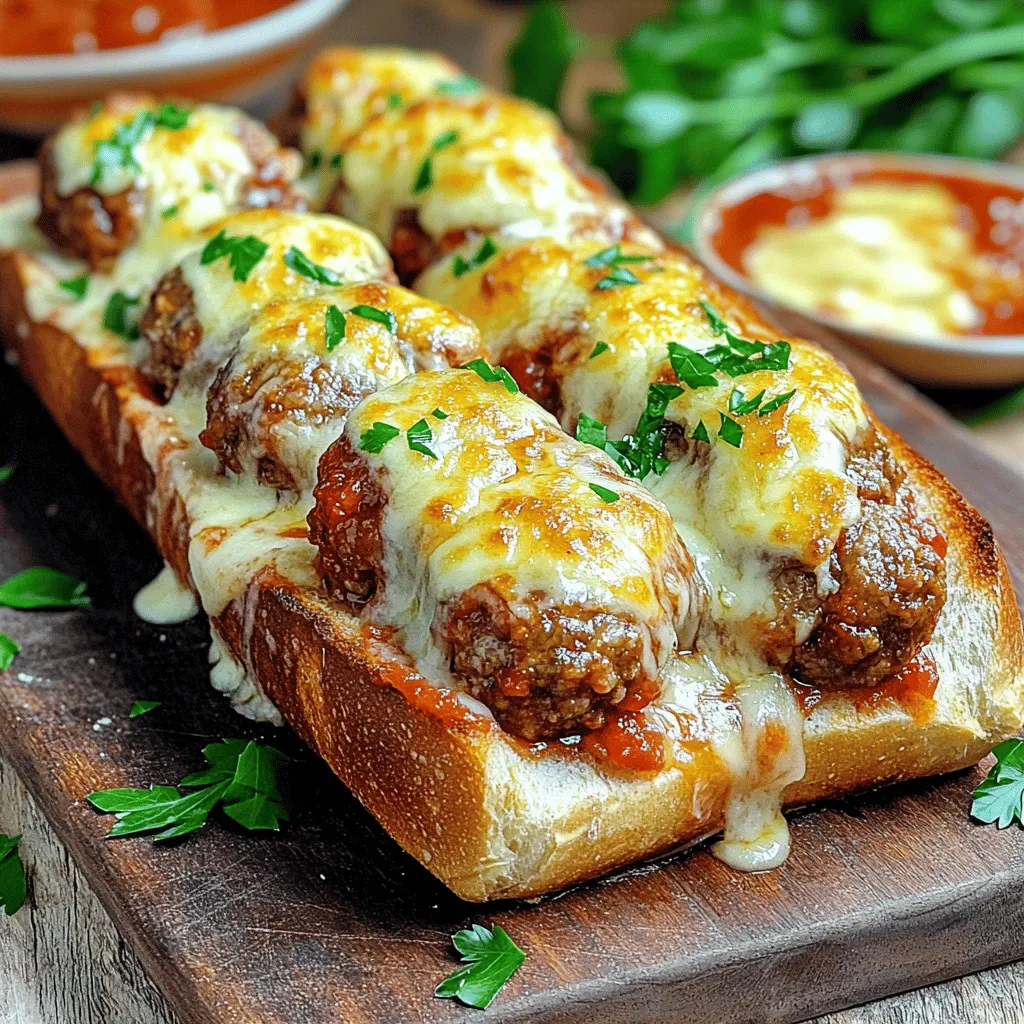 Garlic Bread Meatball Subs Tasty and Simple Delight