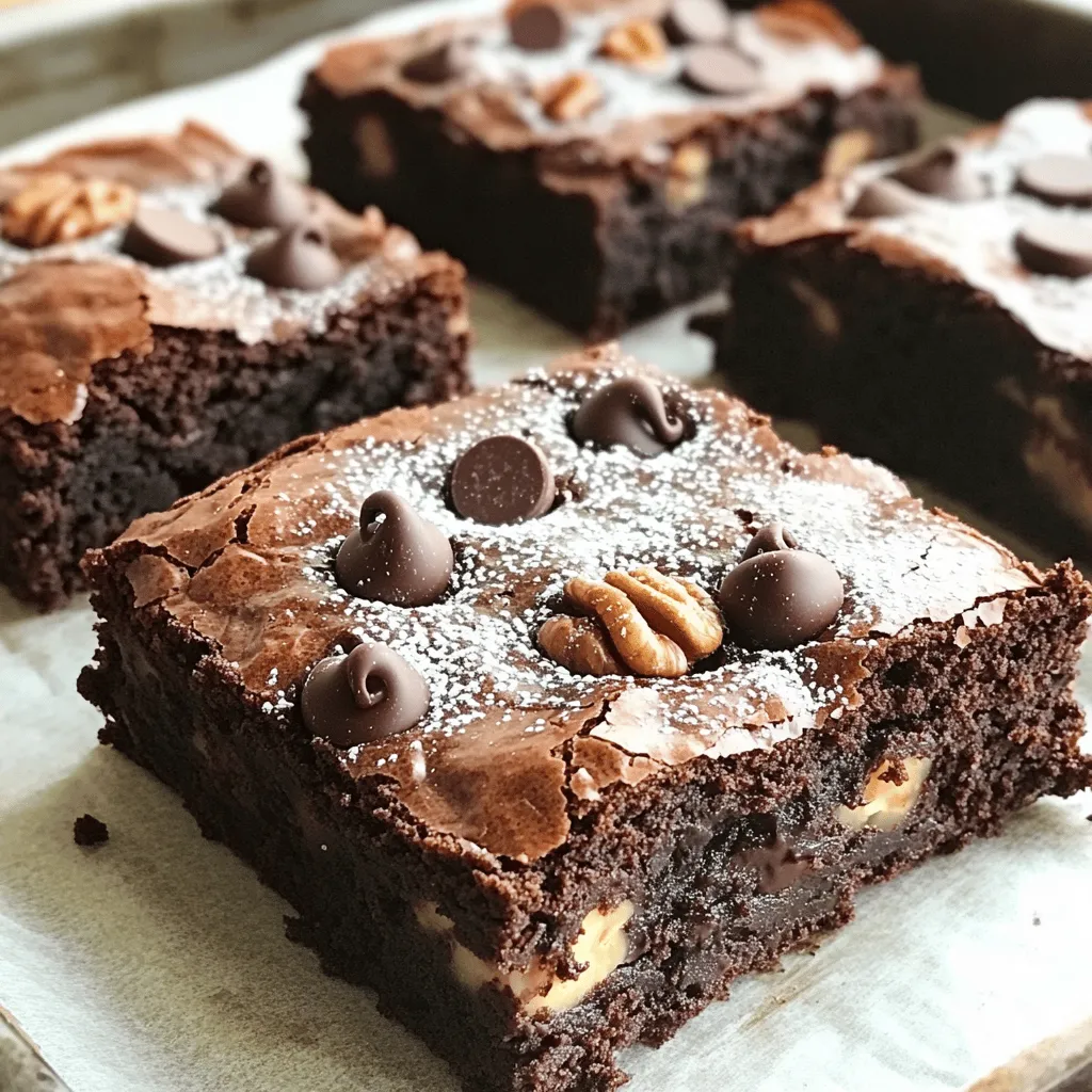 Cake Mix Brownies Easy and Fudgy Delight Recipe