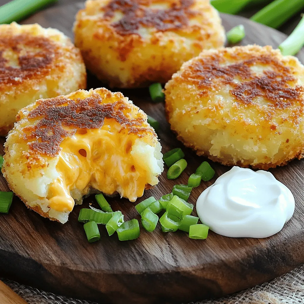 Stuffed Potato Cakes Crispy and Flavorful Delight