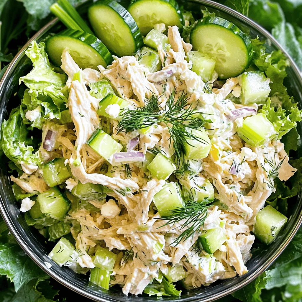 Greek Yogurt Chicken Salad Fresh and Flavorful Delight