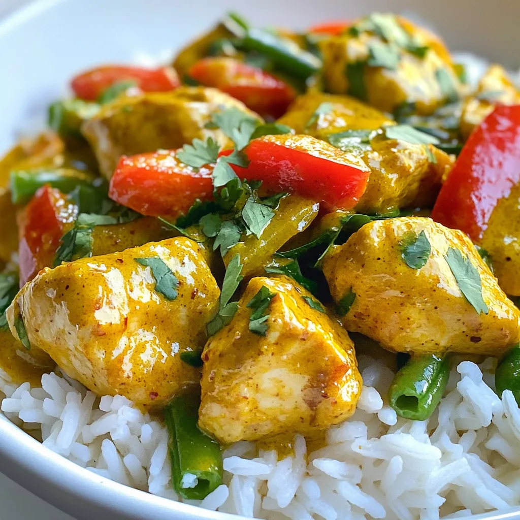 Coconut Curry Chicken Flavorful and Simple Recipe
