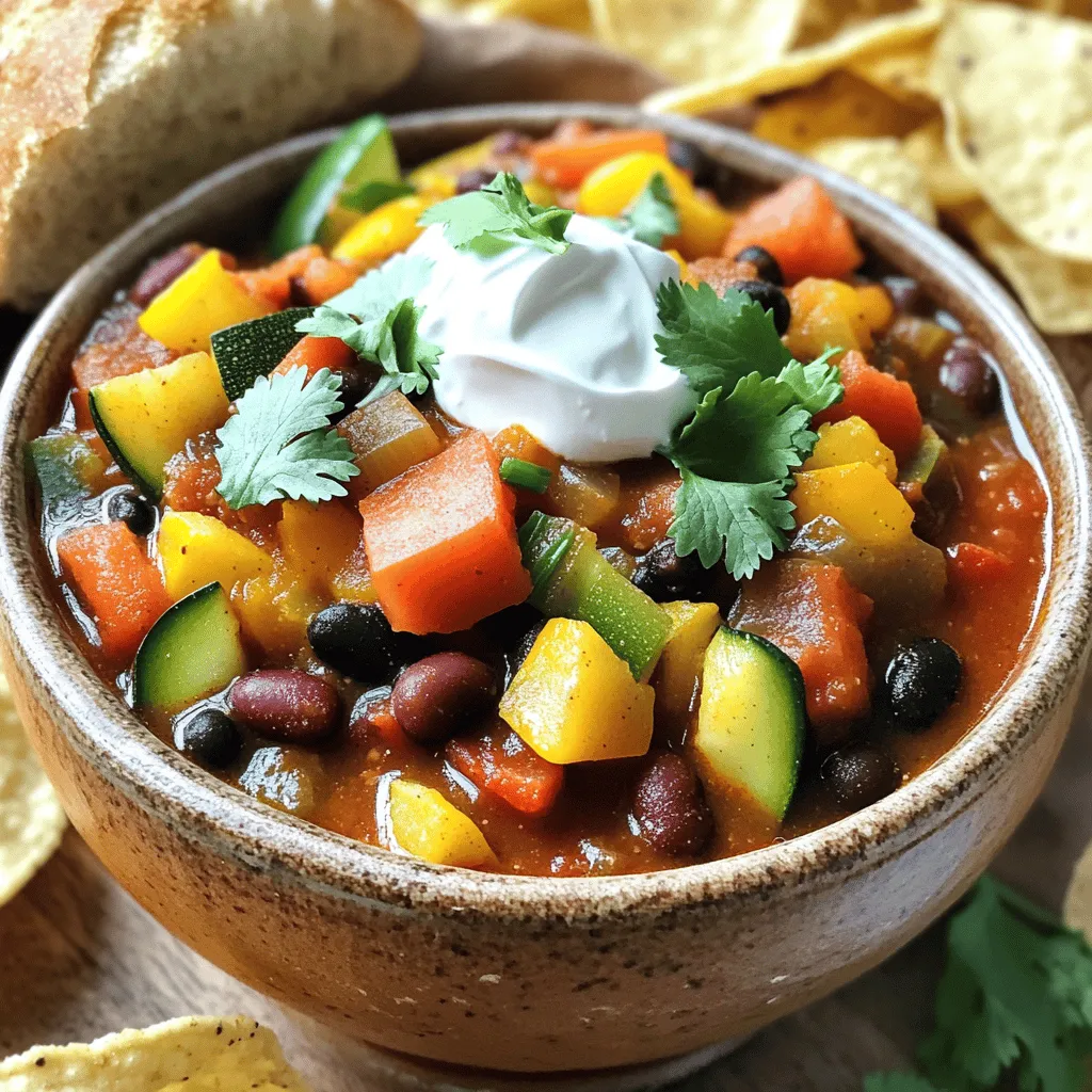 Veggie-Packed Chili Hearty and Flavorful Comfort Food