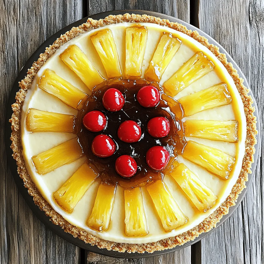 Easy Pineapple Upside-Down Cheesecake Delightful Treat