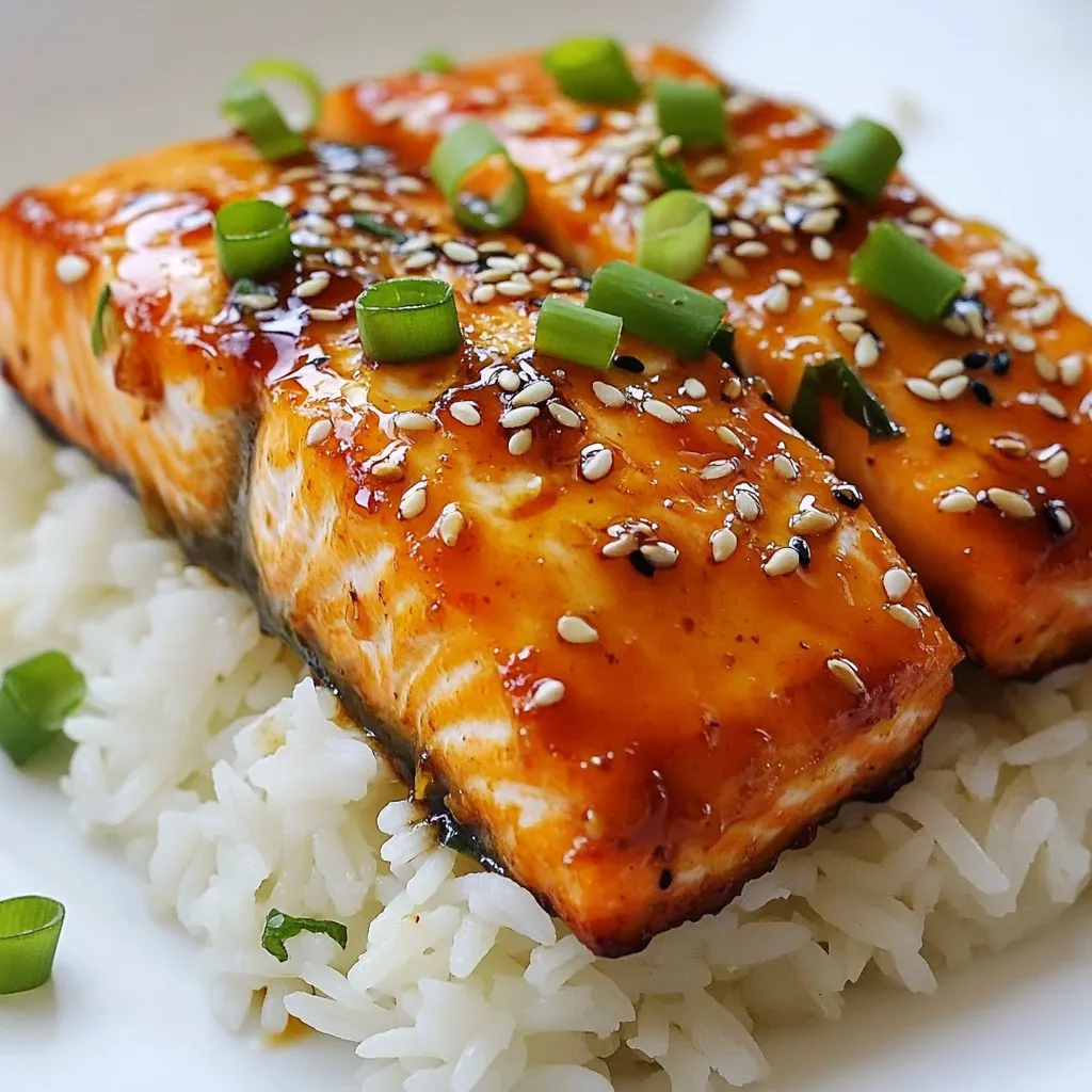 Honey Sriracha Glazed Salmon Flavorful and Easy Dish