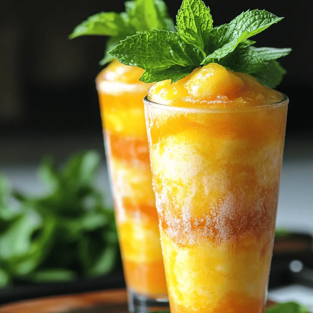 Frozen Peach Lemonade Recipe Simple and Refreshing Drink