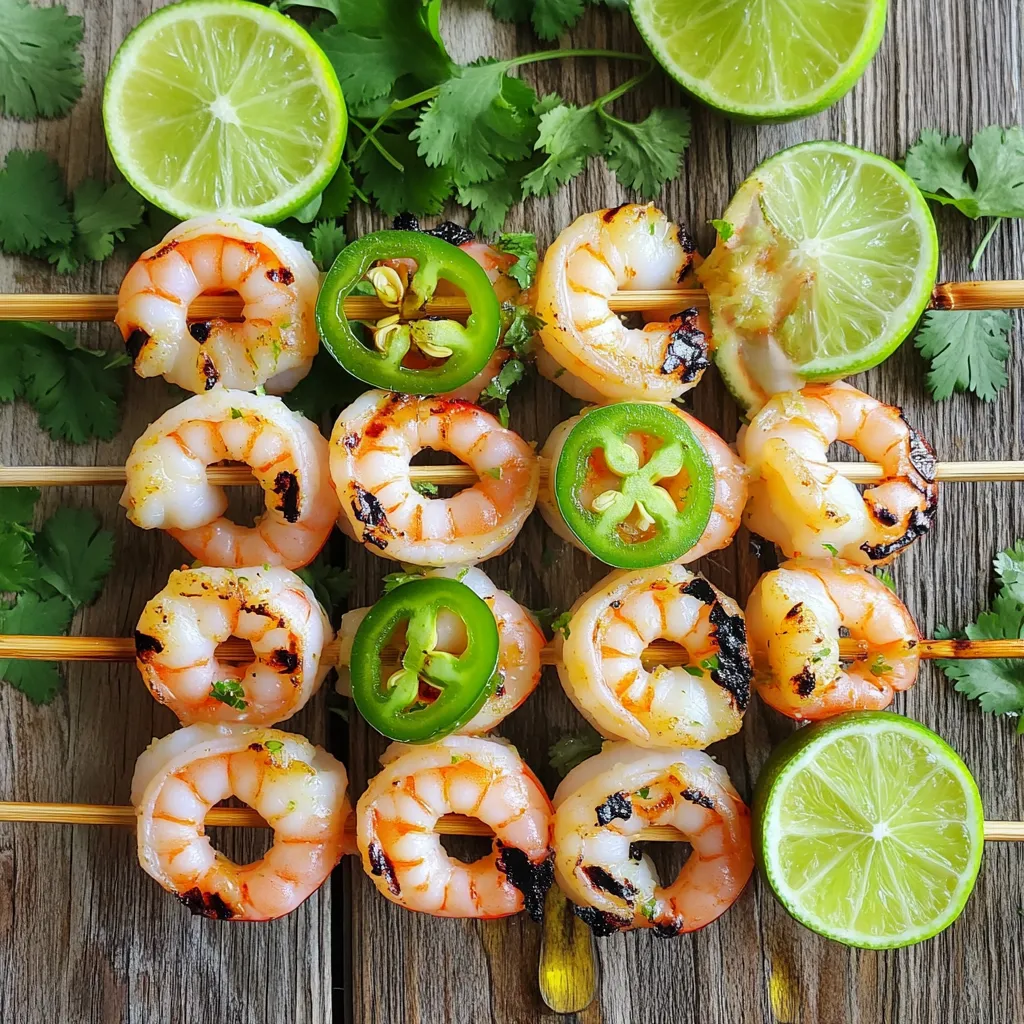 Jalapeño Lime Grilled Shrimp Fresh Flavorful Delight