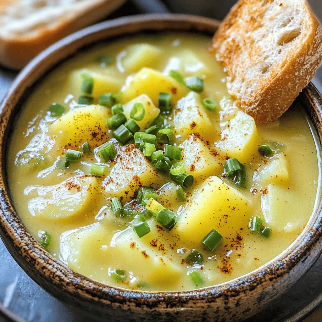Cajun Potato Soup stands out for its bold flavors and rich texture. The key ingredients bring Cajun flavors to life, making this soup a cozy delight.