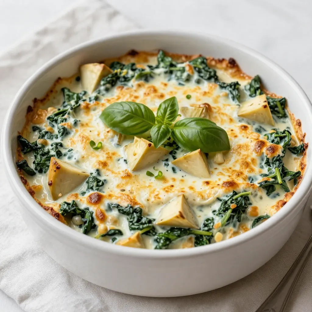Cheesy Spinach Artichoke Dip Simple and Tasty Treat