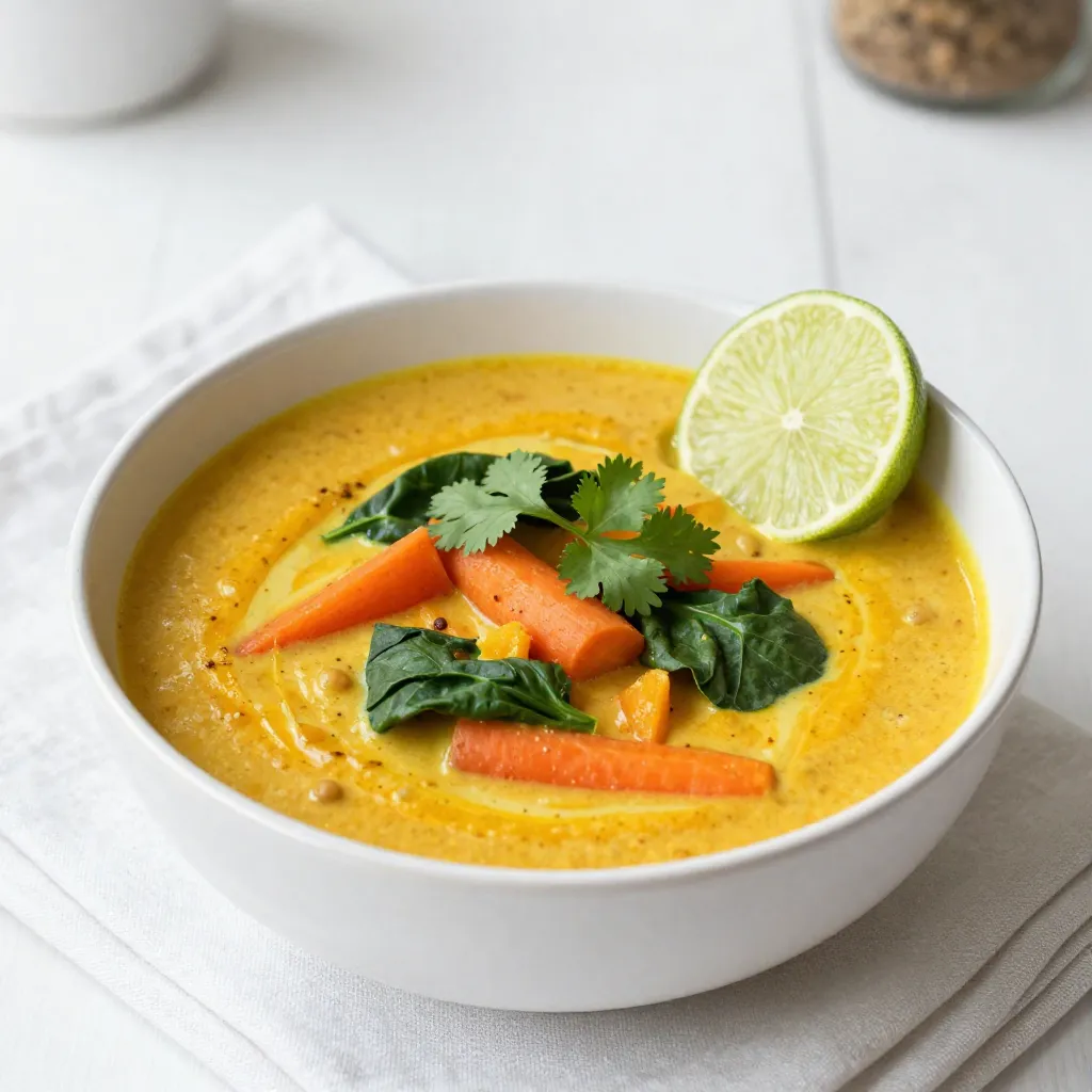 Coconut Curry Lentil Soup Savory Comfort in a Bowl