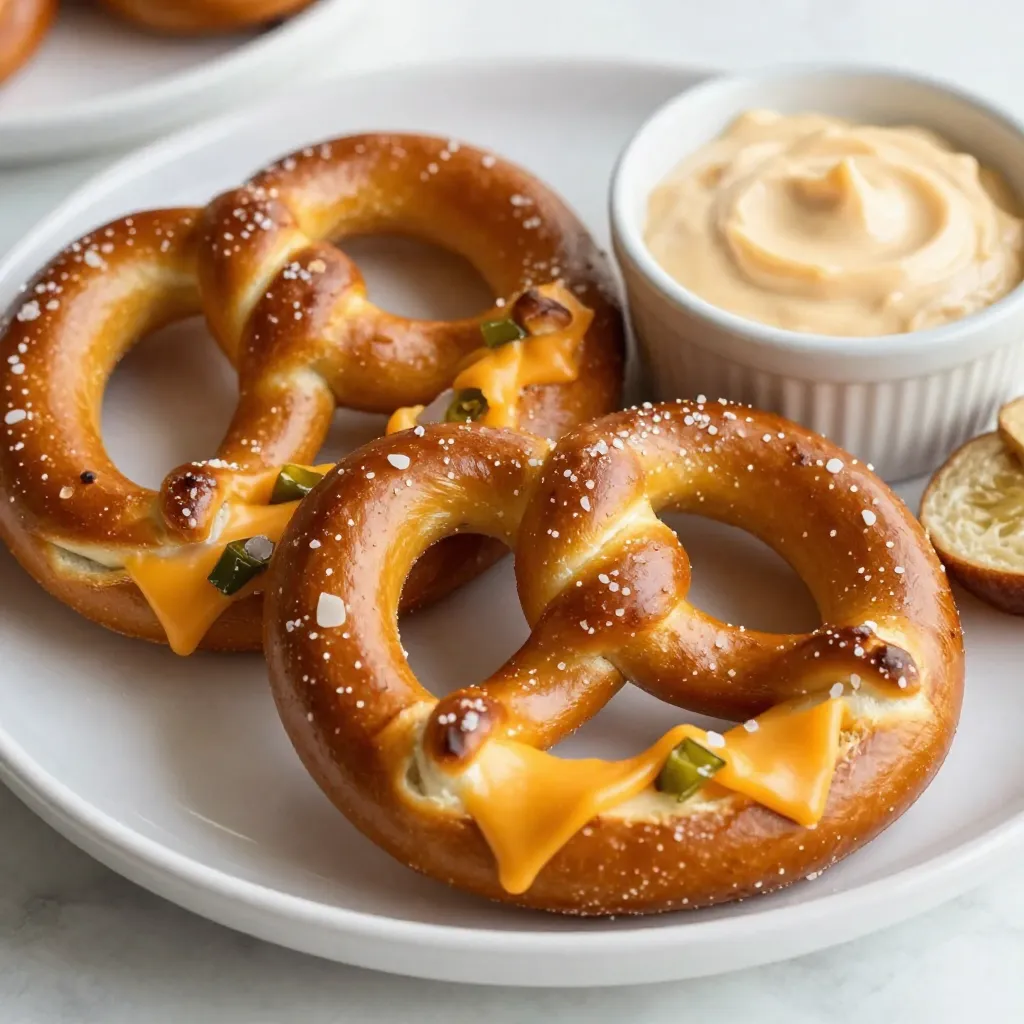 Jalapeño Cheddar Stuffed Pretzels Simple Recipe Guide