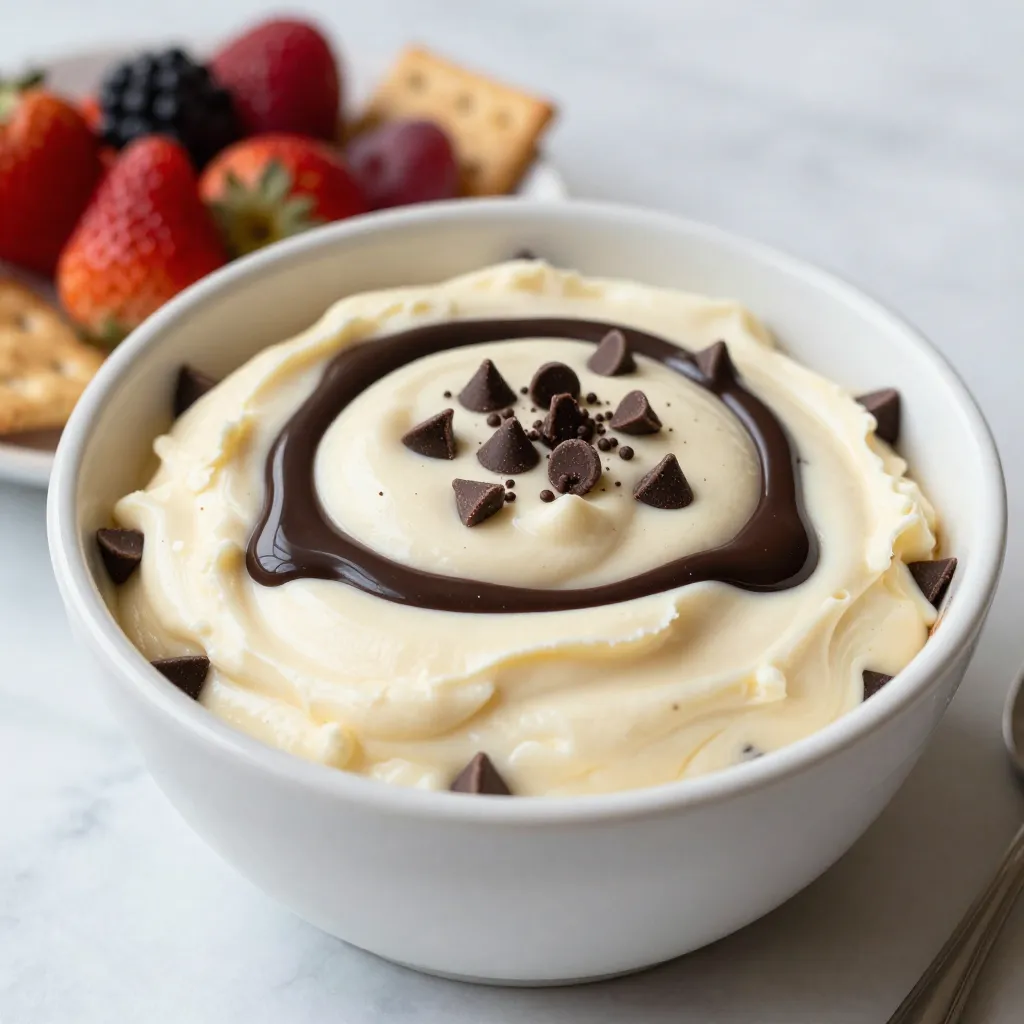Chocolate Chip Cheesecake Dip Tasty and Simple Treat