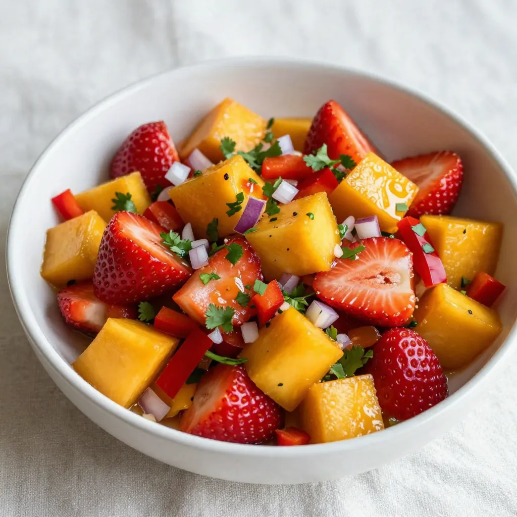 Strawberry Mango Salsa Fresh and Flavorful Recipe