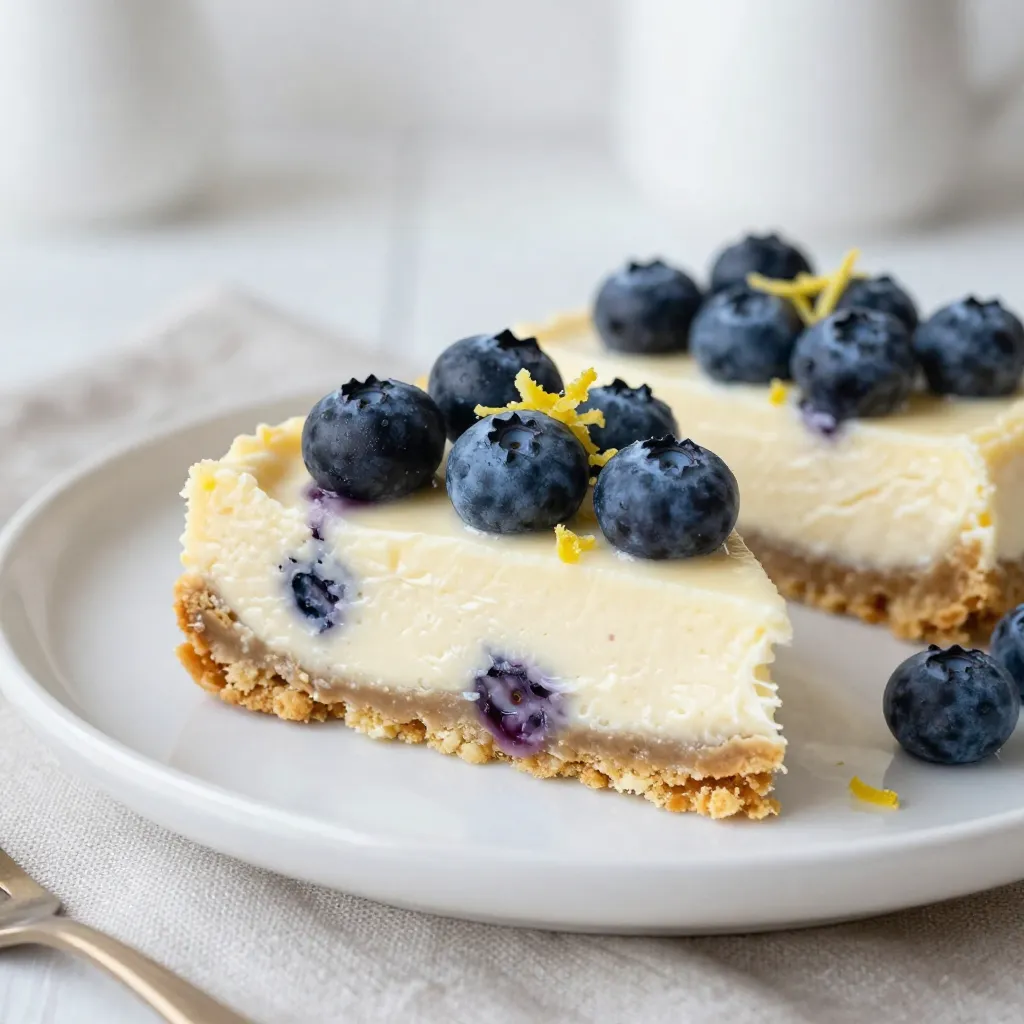 Blueberry Lemon Cheesecake Bars Simple and Tasty Treat