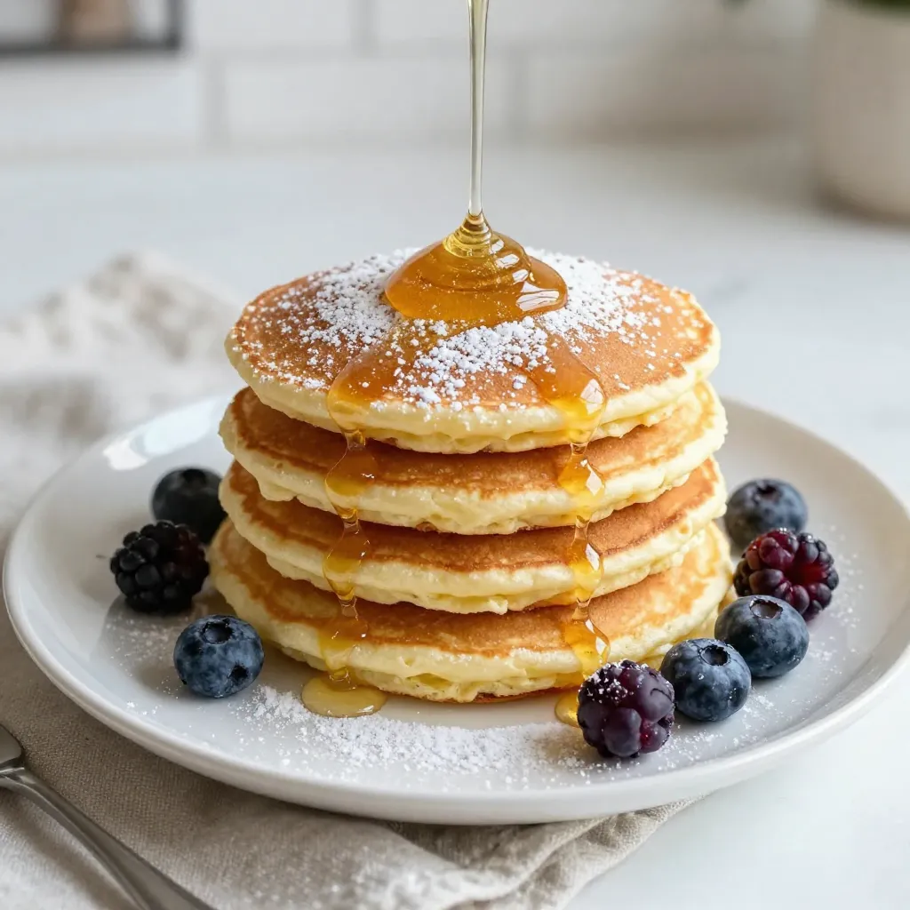 Lemon Ricotta Pancakes Fluffy and Delicious Recipe