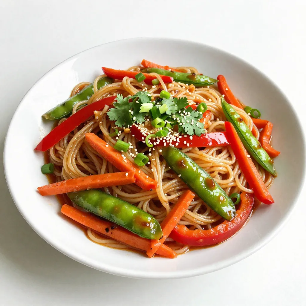 Spicy Garlic Noodle Stir Fry Flavorful Weeknight Meal