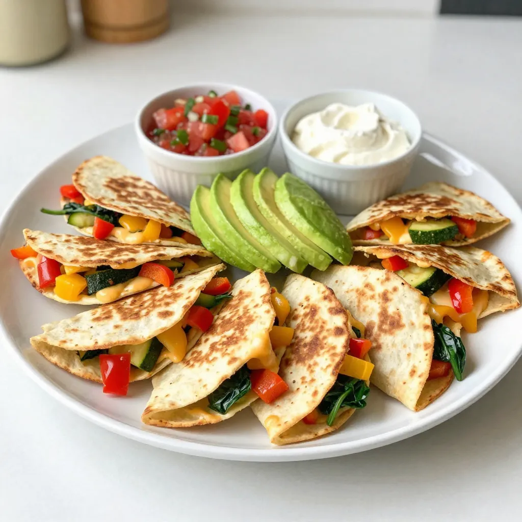 Loaded Veggie Quesadillas Flavorful and Satisfying Meal