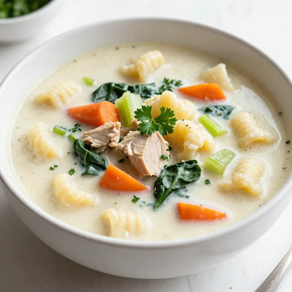 Creamy Chicken Gnocchi Soup Rich and Hearty Comfort