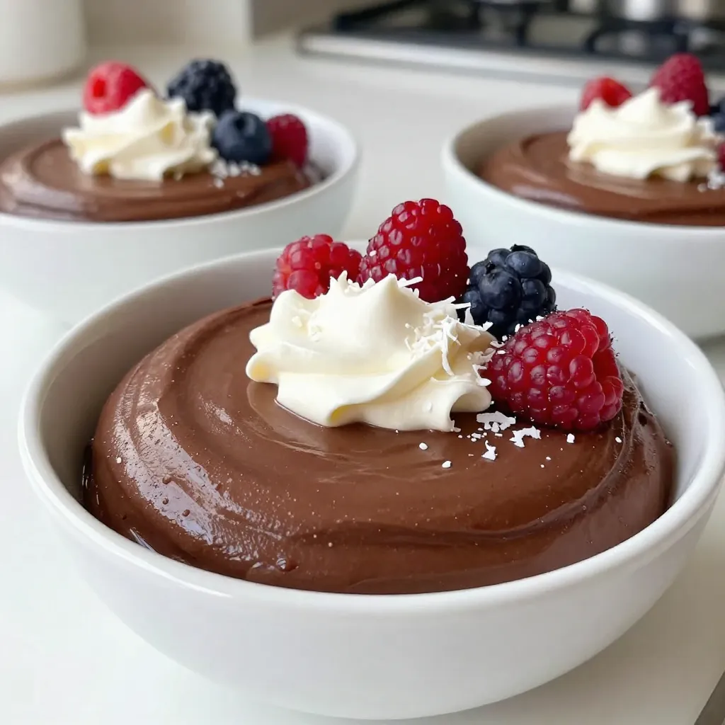 Vegan Chocolate Avocado Mousse Rich and Creamy Delight