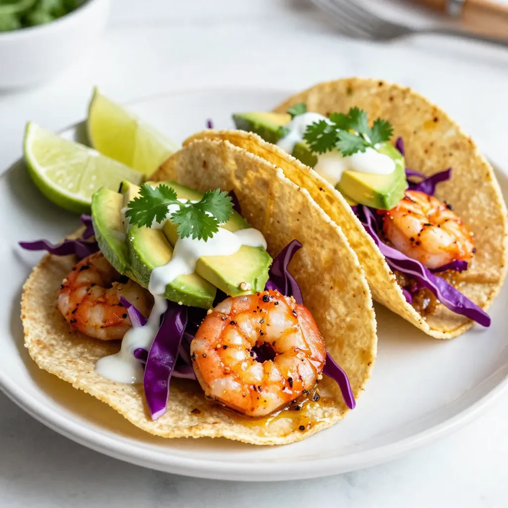 Spicy Garlic Shrimp Tacos Bold and Flavorful Delight