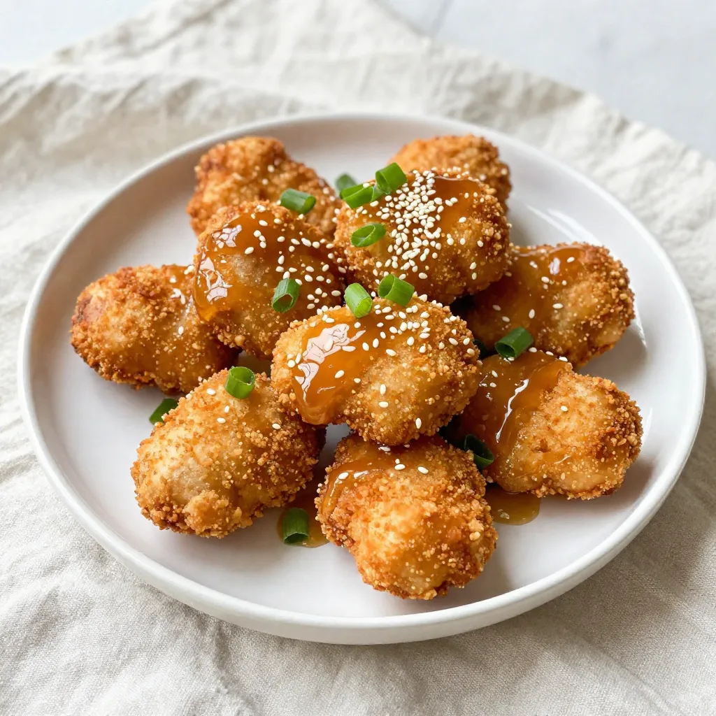 Honey Garlic Chicken Nuggets Tasty and Simple Recipe