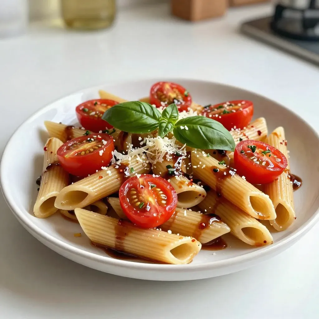 Tomato Basil Bruschetta Pasta Flavorful and Simple Dish