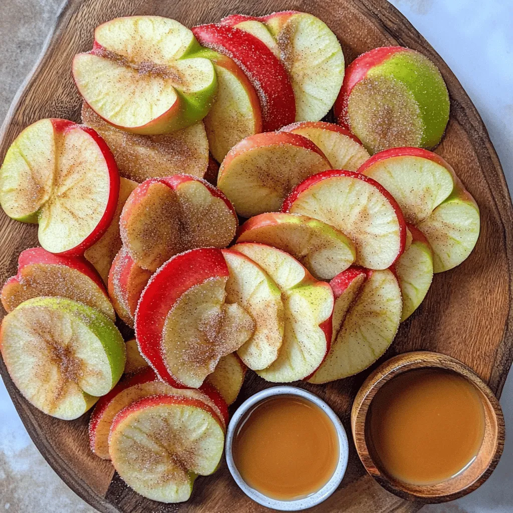 Cinnamon Sugar Apple Chips Simple and Healthy Snack