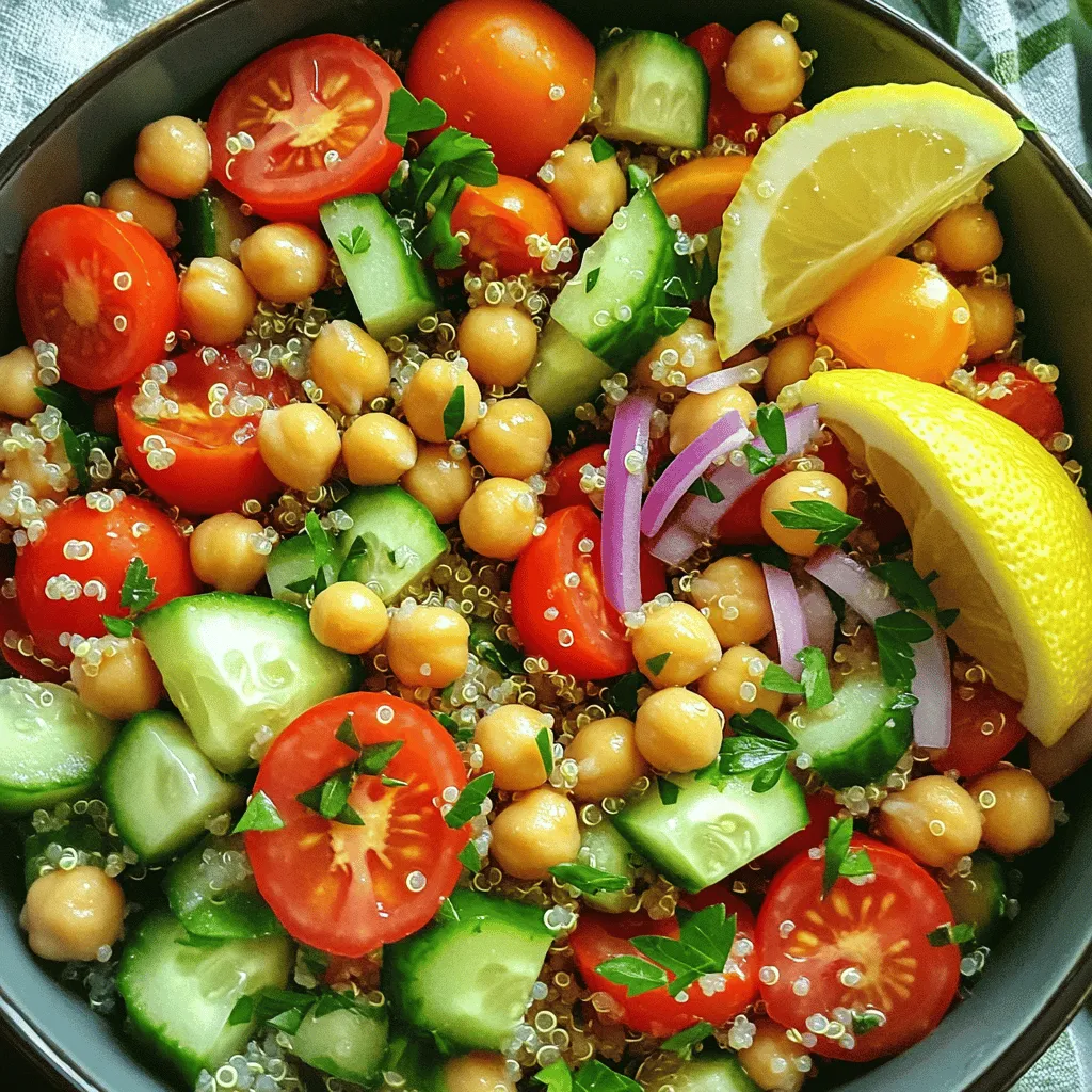 Vegan Quinoa Salad Fresh and Flavorful Dish