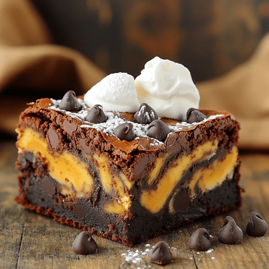Pumpkin Swirl Brownies Irresistible Dessert Delight