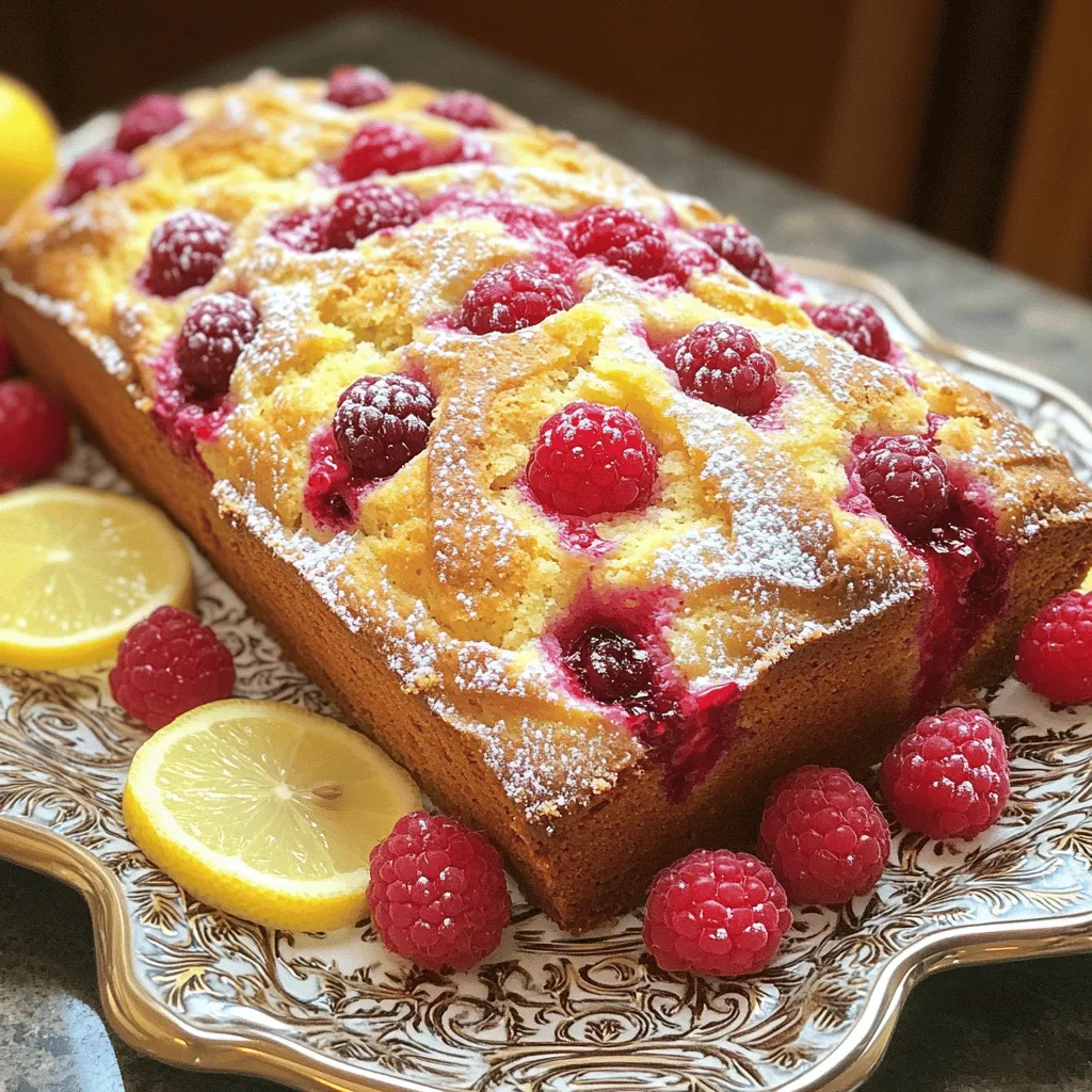 Raspberry Lemon Loaf Bakery Irresistible Recipe Guide
