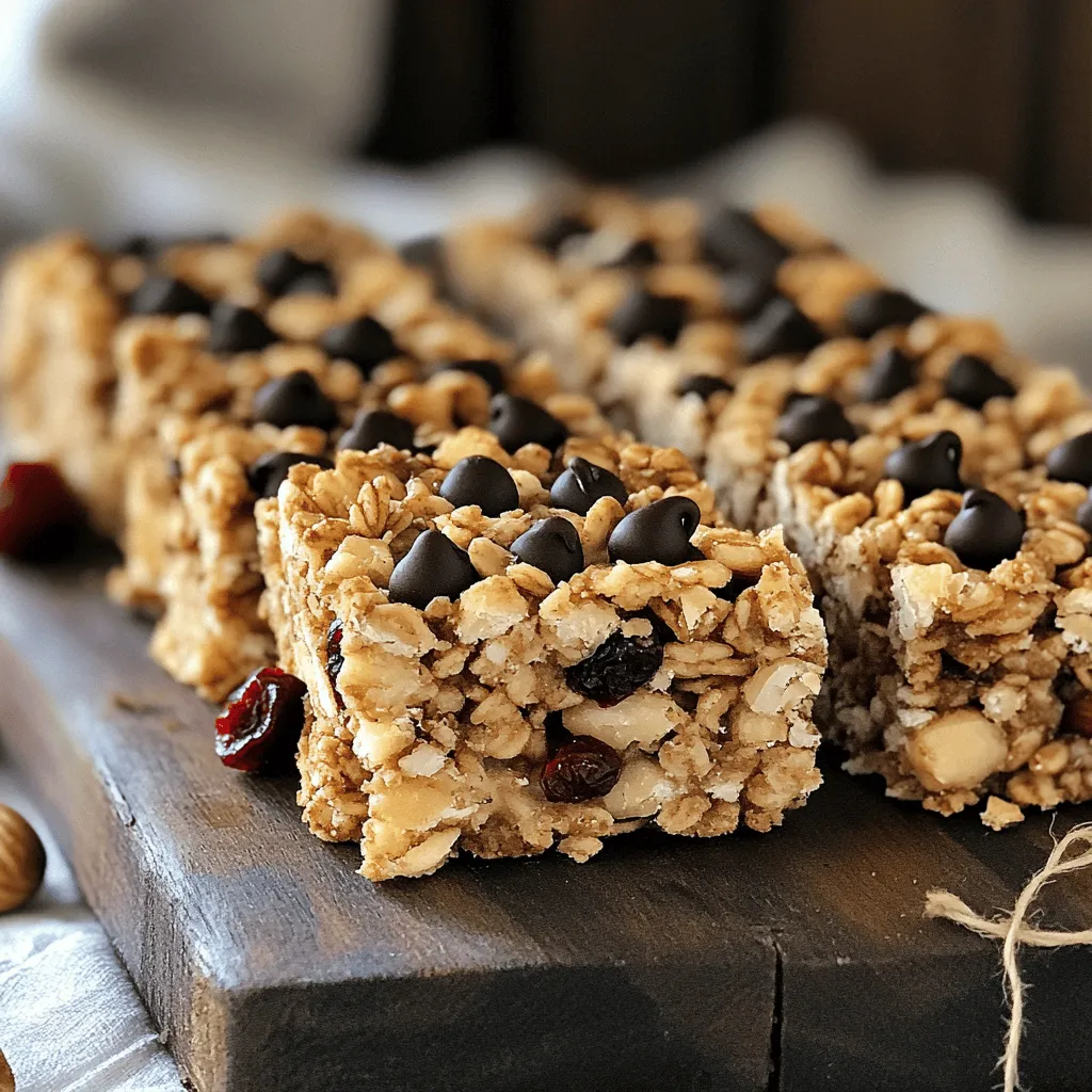 Homemade Granola Bars Healthy and Easy Recipe