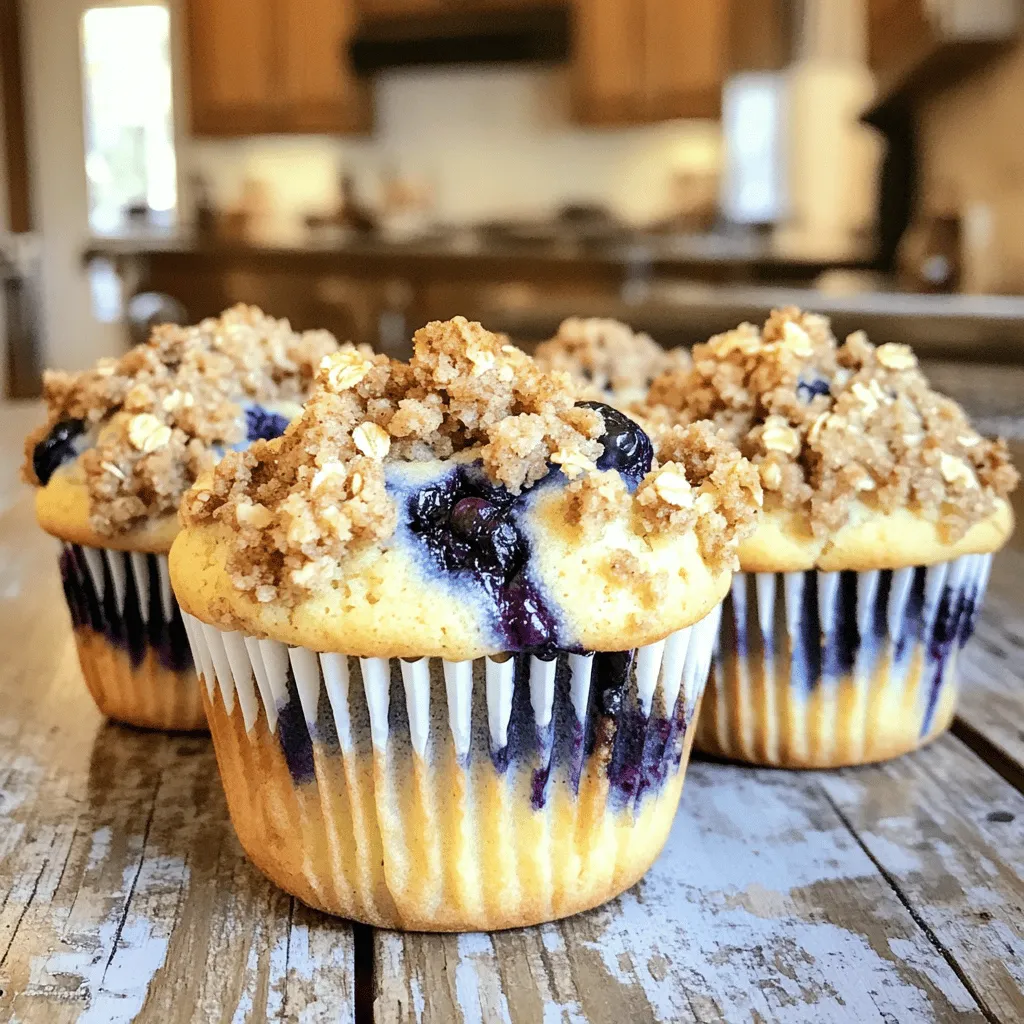 Blueberry Streusel Muffins Scrumptious and Easy Recipe