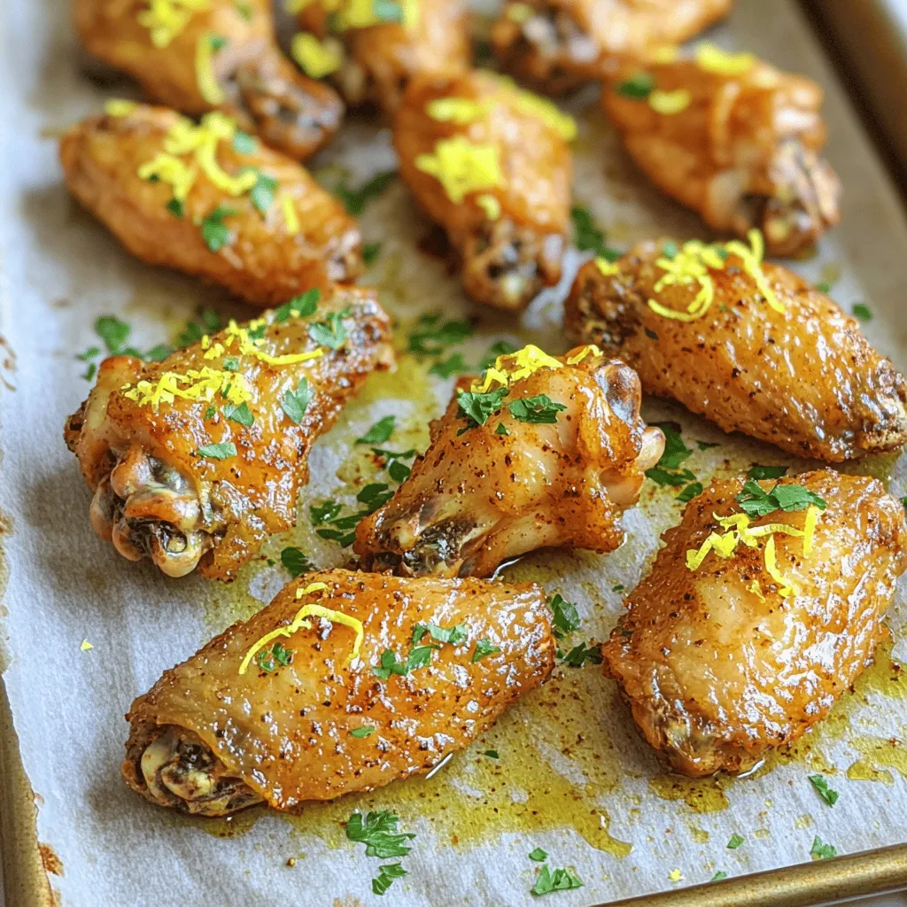 Lemon-pepper wings are chicken wings coated in a mix of lemon zest and black pepper. This dish shines with bright, zesty flavors. People love lemon-pepper wings for their bold taste and crispy texture. They are perfect for parties or game days.