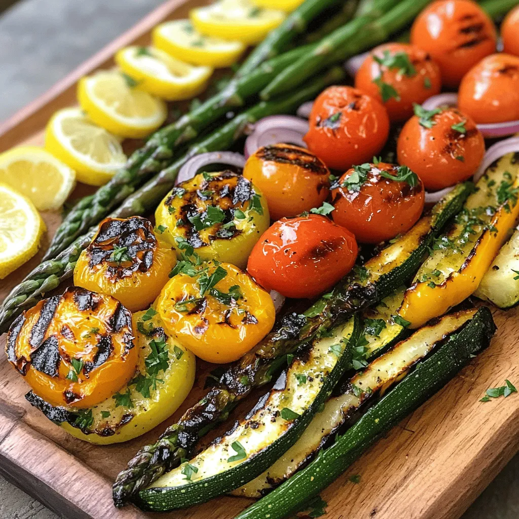 Lemon Herb Grilled Vegetables Flavorful and Easy Dish