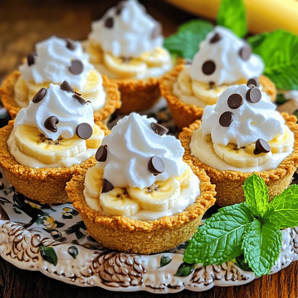 Mini Banana Cream Pie Delightful and Easy Recipe