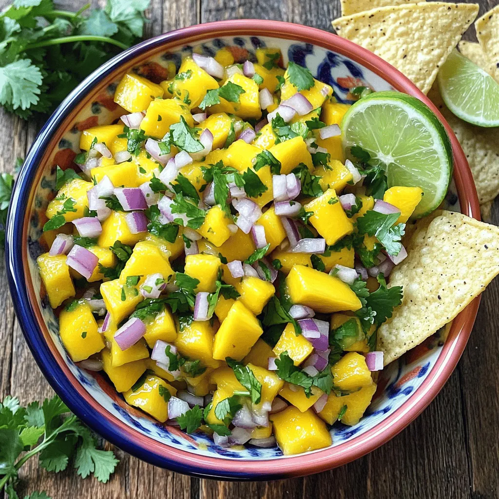 Spicy Mango Habanero Salsa Fresh and Flavorful Treat