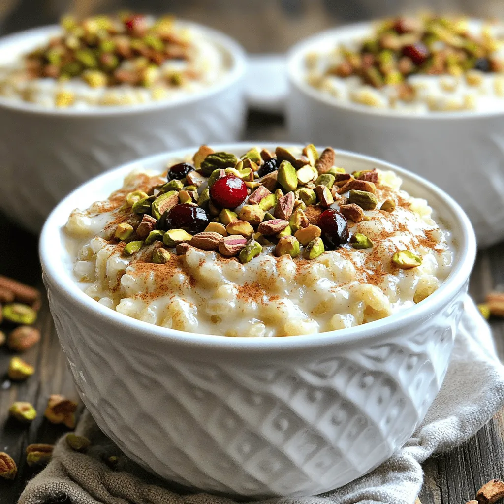 Chai Latte Rice Pudding Creamy and Comforting Treat