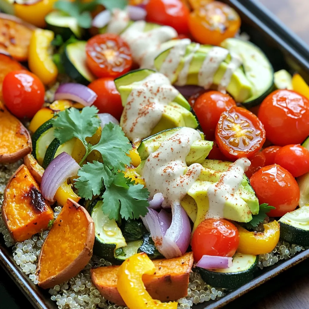 Sheet-Pan Roasted Veggie Buddha Bowls Healthy Delight