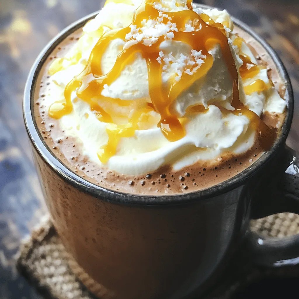 Salted Caramel Mocha Latte Irresistible Flavor Burst