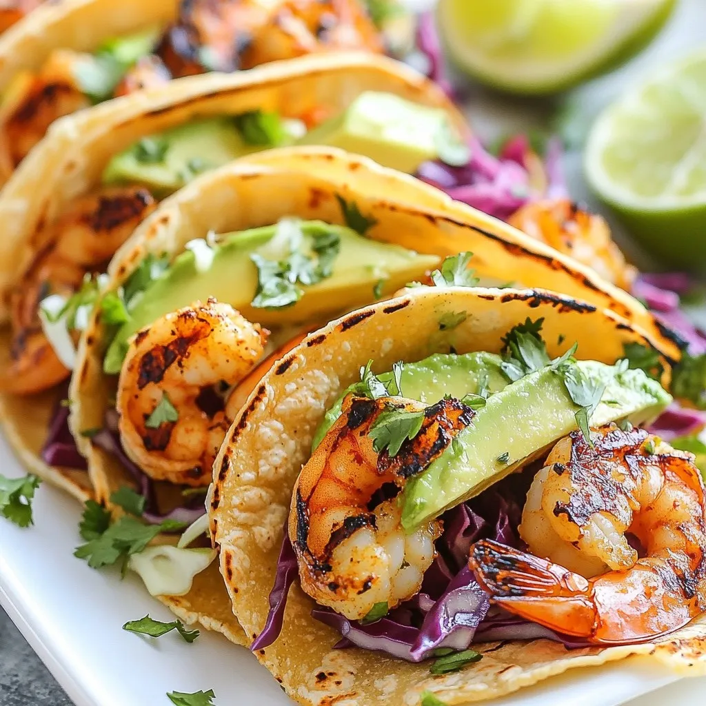 Chili Lime Grilled Shrimp Tacos Fresh and Flavorful Meal