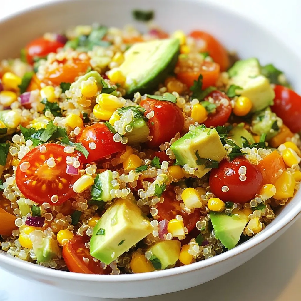 Zesty Cilantro Lime Quinoa Salad for Vibrant Meals