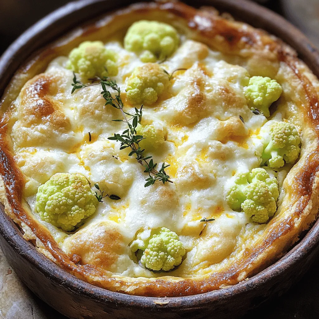 Clafoutis de Chou-Fleur et Dinde Tasty Comfort Meal