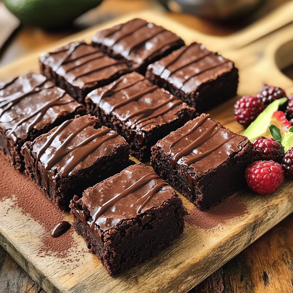 Chocolate Avocado Brownies Rich and Decadent Delight