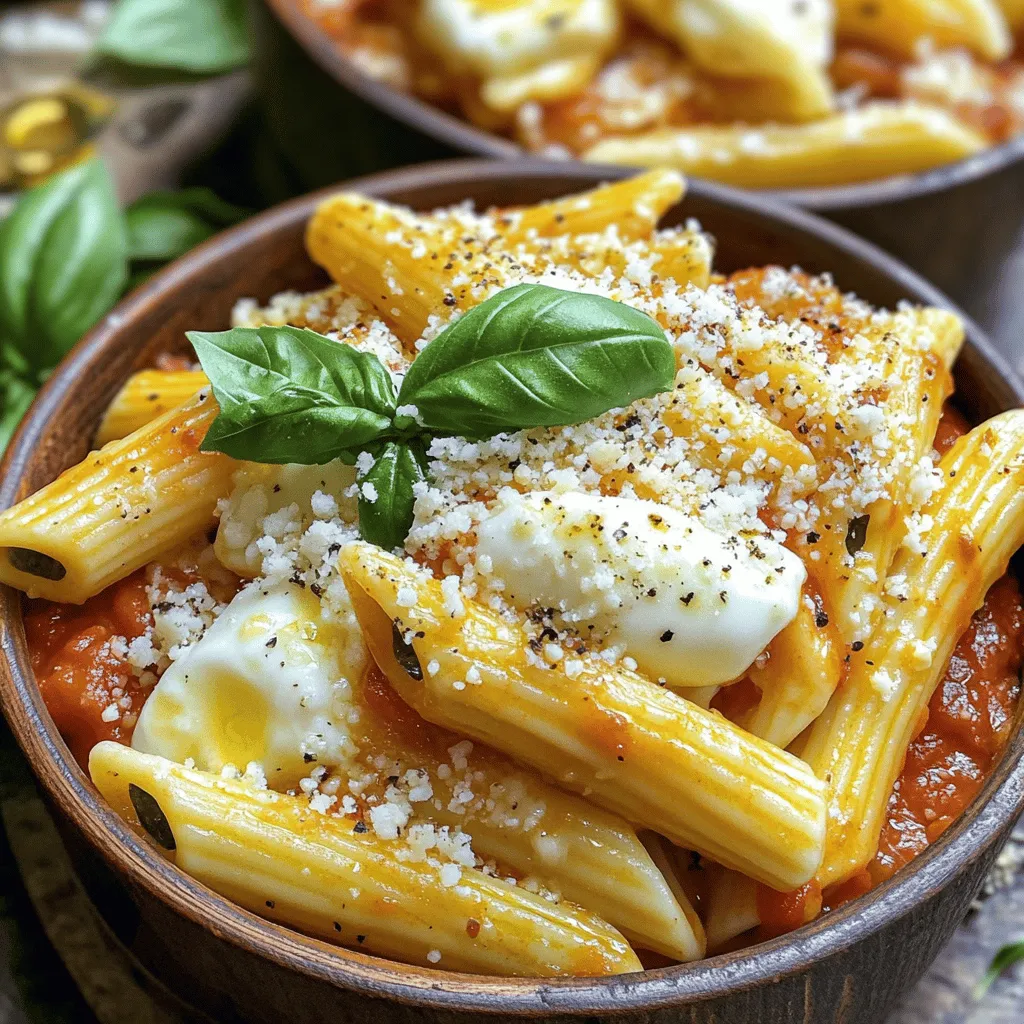 The key ingredients for this cheesy butter pizza pasta dish create a wonderful blend of flavors. Each ingredient plays a role in making this meal rich and tasty.
