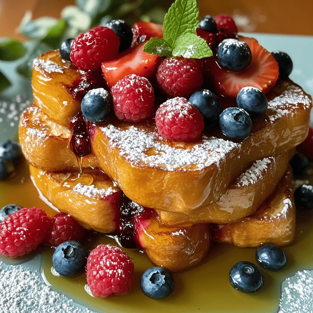 Classic French Toast with Berries Delightful Recipe